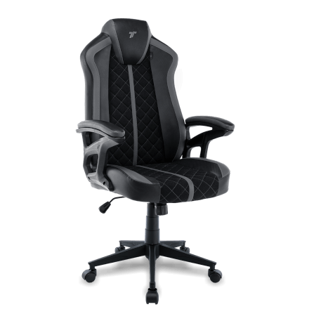 เก้าอี้เกมมิ่ง TTRacingDuo V4 หนัง PU สีเทา_1